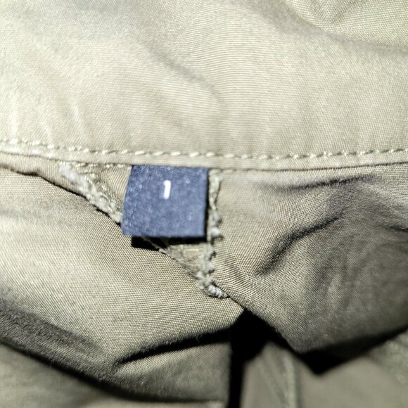 The Kooples Shirt-style Buttoned Khaki dress in cotton Size 1 - Picture 11 of 11